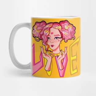 lovely girl Mug